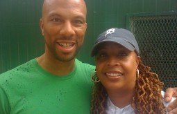 Common and Kim at Central Park (NYC)